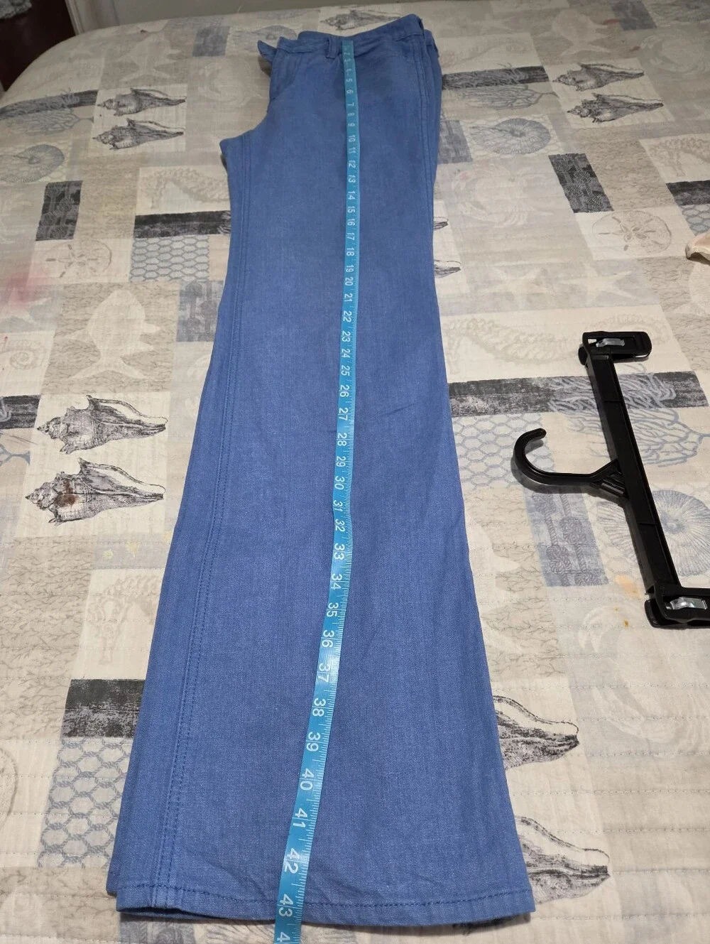 TORY BURCH Women's Wide Leg Blue Jeans Pants Size 8
